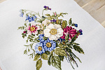Набор для вышивания LUCA-S арт. BU4004 Букет летних цветов 21х28,5 см