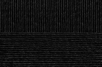 Пряжа для вязания ПЕХ Уютная (85% акрил, 15% полиамид) 5х100г/230м цв.002 черный