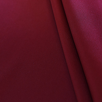 Ткань шелк Армани 90 г/м² 97% полиэстер, 3% спандекс шир.145 см арт.Р.18546.31 цв.31 бордовый уп.25м (±5м)