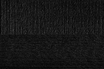 Пряжа для вязания ПЕХ Вискоза натуральная (100% вискоза) 5х100г/400м цв.002 черный