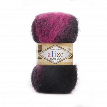 Пряжа для вязания Ализе Naturale (60% шерсть, 40% хлопок) 5х100г/230м цв.5909