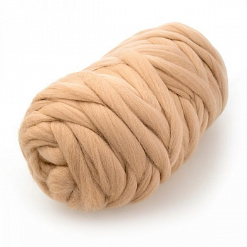 Пряжа для вязания ТРО Пастила Superwash (100% шерсть) 500г/50м цв.0190 песочный