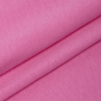 Ткань трикотаж Кулирка хлопок 145г опененд 100+100см розовый 15-2215 уп.1м