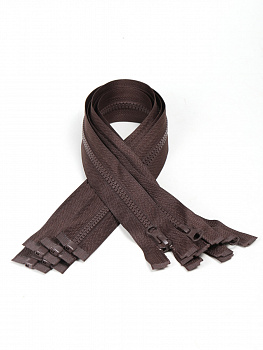 Молния Mzip трактор №5 1 замок усил.зв., 70см, цв.F304 коричневый уп.10шт