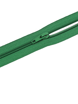 Молния MaxZipper пласт. спираль №5-N 60см цв.F258 зеленый уп.10шт