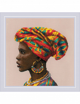 Набор для вышивания РИОЛИС арт.2164 Женщины мира. Африка 30х30 см