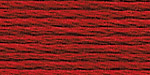 Нитки для вышивания Gamma мулине (0001-0206) 100% хлопок 24 x 8 м цв.0062 красный