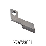 X76728001 Нож нижний (Lower knife) к моделям Brother 9700 / 9800