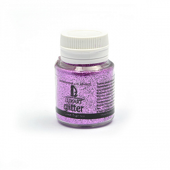 Декоративные блестки LUXART Glitter арт.STR.GL12V20 фиолетовый 20 мл