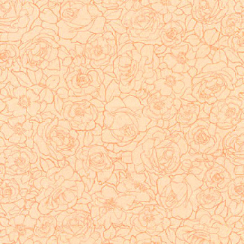 Ткань для пэчворка PEPPY Alphonse Mucha 146 г/м² 100% хлопок цв.SRKD-18191-144 PEACH уп.50х55 см