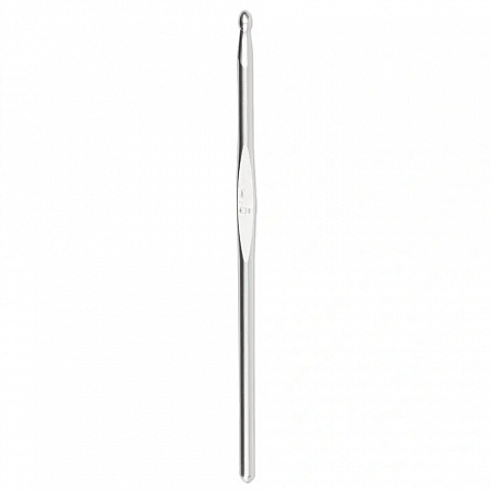 195187 PRYM Крючок для вязания алюминиевый, цв. серебристый №5 14см уп.1шт