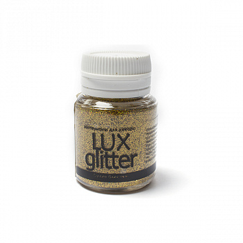 Декоративные блестки LUXART Glitter арт.STR.GL4V20 голографическое золото 20мл