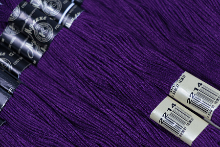 Нитки мулине IDEAL арт.ТВ (100% хлопок) 24х8м цв.214