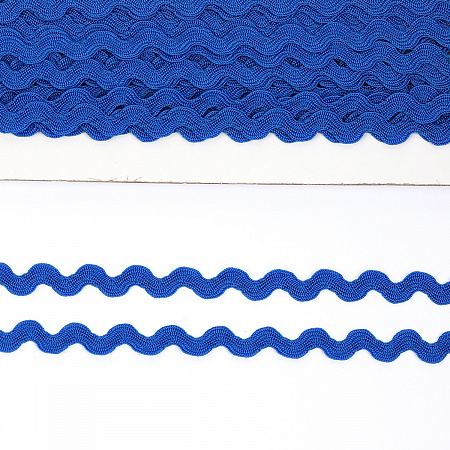Тесьма декоративная Вьюнчик TBY арт.64312 шир.5мм цв.F213 синий уп.18,28м (±1м)