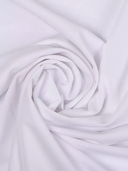 Ткань Бифлекс матовый 220 г/м² 82% нейлон, 18% спандекс шир.152 см арт.TBY.Bf.180828.2 цв.2 белый рул.50м