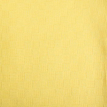 Ткань Вафельное Пике (Турция), WH 218151, 130г/м²,100% хлопок, шир.240см, цв.неж.желтый, уп.3м