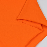 Ткань трикотаж Кулирка хлопок 145г опененд 100+100см оранжевый 16-1362 уп.10м