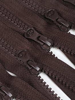 Молния Mzip трактор №5 1 замок усил.зв., 70см, цв.F304 коричневый уп.10шт