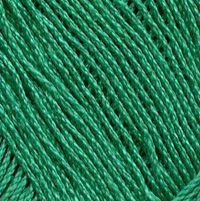 Пряжа для вязания ТРО Алина (100% мерсеризованный хлопок) 10х50г/220м цв.0754 зеленая бирюза