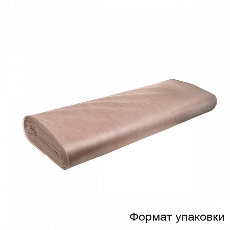 Еврофатин мягкий матовый Hayal Tulle арт.HT.S шир.300см, 100% полиэстер цв.56 уп.50м - бледно-серый