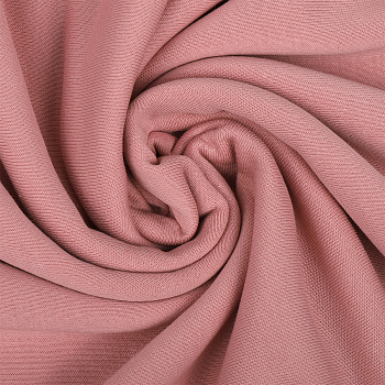 Ткань трикотаж Футер 3х нитка петля хлопок 310г пенье 180см розовый зефир уп.1м