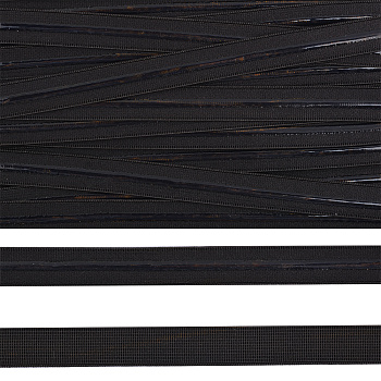 Резинка TBY бельевая с силиконом 61005 15мм цв.F322 черный уп.10м
