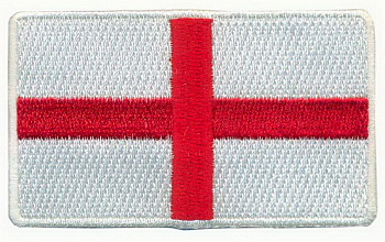 Нашивка арт.НРФ.11171135 England flag 8х5 см 5 шт