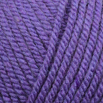 Пряжа для вязания ПЕХ Популярная (50% импортная шерсть, 45% акрил, 5% акрил высокообъёмный) 10х100г/133м цв.087 т.лиловый