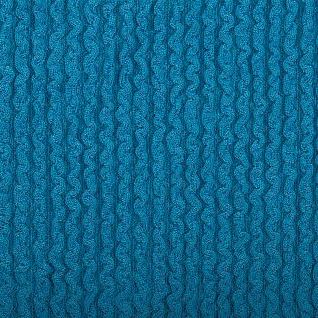 Ткань трикот. Бифлекс жатка арт.TBY-JB-17 490г/м² 92% ПЭ 8% спандекс шир.80см цв.17 синий уп.3м