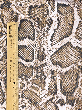 Сетка эластичная арт.TBY.SZ025816 100г/м² принт Питон ш.160см, уп.1м