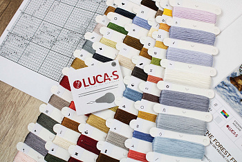 Набор для вышивания LUCA-S арт. BU5022 - Лесные друзья 30х43 см