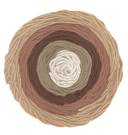 Пряжа для вязания Ализе Superlana Maxi long batik (25% шерсть, 75% акрил) 2х250г/250м цв.6770
