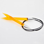 51122 Knit Pro Спицы круговые для вязания Trendz 10мм/100см, акрил, оранжевый