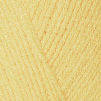 Пряжа для вязания ПЕХ Детский каприз трикотажный (50% мериносовая шерсть, 50% фибра) 5х50г/400м цв.053 св.желтый