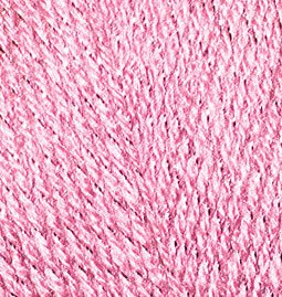 Пряжа для вязания Ализе Sal simli (95% акрил, 5% металлик) 5х100г/460м цв.191 розовый