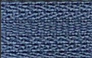 Молния пласт. юбочная №3, 18см, цв.F218 (212) голубой уп.50шт