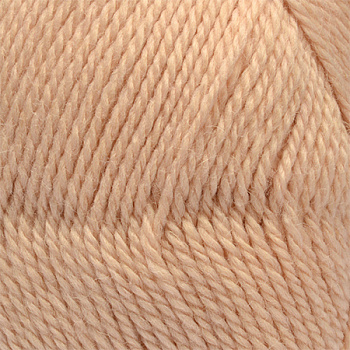 Пряжа для вязания КАМТ Аргентинская шерсть (100% импортная п/т шерсть) 10х100г/200м цв.193 кремовый