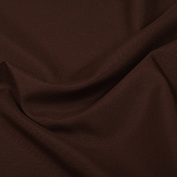 Ткань габардин TBYGab-150868 150г/м2 100% полиэстер шир.150см цв.S868 темн.коричневый рул.50м