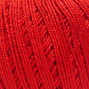 Пряжа для вязания ПЕХ Успешная (100% хлопок мерсеризованный) 10х50г/220м цв.006 красный