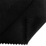 Ткань флис односторонний TBY-0085-322 130 г/м² 100% ПЭ шир.150см цв.F322 черный уп.10м