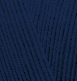 Пряжа для вязания Ализе LanaGold Fine (49% шерсть, 51% акрил) 5х100г/390м цв.590 т.синий