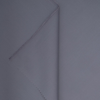 Ткань рубашечная 115 г кв.м 65% полиэстер, 35% хлопок шир.150 см арт.Р.30128.14 цв.14 серый уп.25м (±5м)
