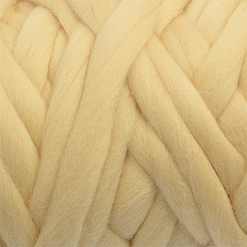 Пряжа для вязания КАМТ Супер толстая (100% шерсть п/т) 1х500г/40м цв.188 топл.молоко