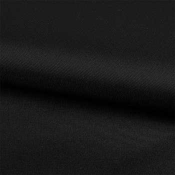Ткань курточная Таффета НАРЕЗКА IdealTex 190T с пропиткой WR/PU 1000mm черный 67 г кв.м уп.1м