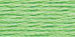 Нитки для вышивания Gamma мулине (0207-0819) 100% хлопок 24 x 8 м цв.0502 салатовый