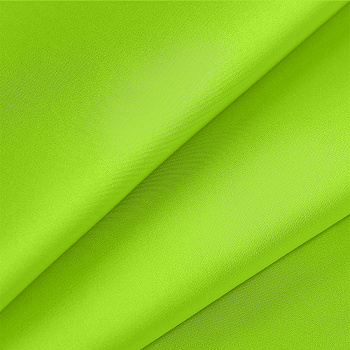 Ткань шелк Армани 90г/м² 97% ПЭ 3% Спандекс шир.150см арт.TBYArm-154 цв.154 зелено-желтый неон рул.25м