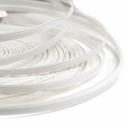 Регилин жесткий 6мм белый TBY 7223-3001 уп.45,72м