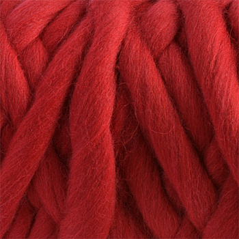 Пряжа для вязания КАМТ Супер толстая (100% шерсть п/т) 1х500г/40м цв.091 вишня