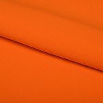 Ткань футер 2х нитка начес гл/крашеный, 190г/м²  95% хл  5%эласт  шир.100+100см арт.ДЛ1903073 цв.апельсин пач.45-70м