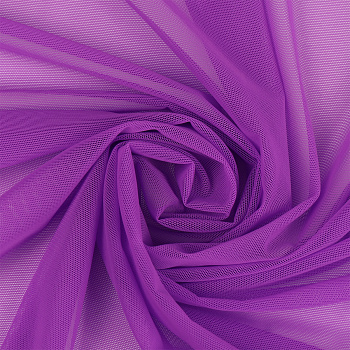 Сетка эластичная KRUZHEVO арт.TBY.068 80г/м² ш.160см цв.фиолетовый неон уп.3м